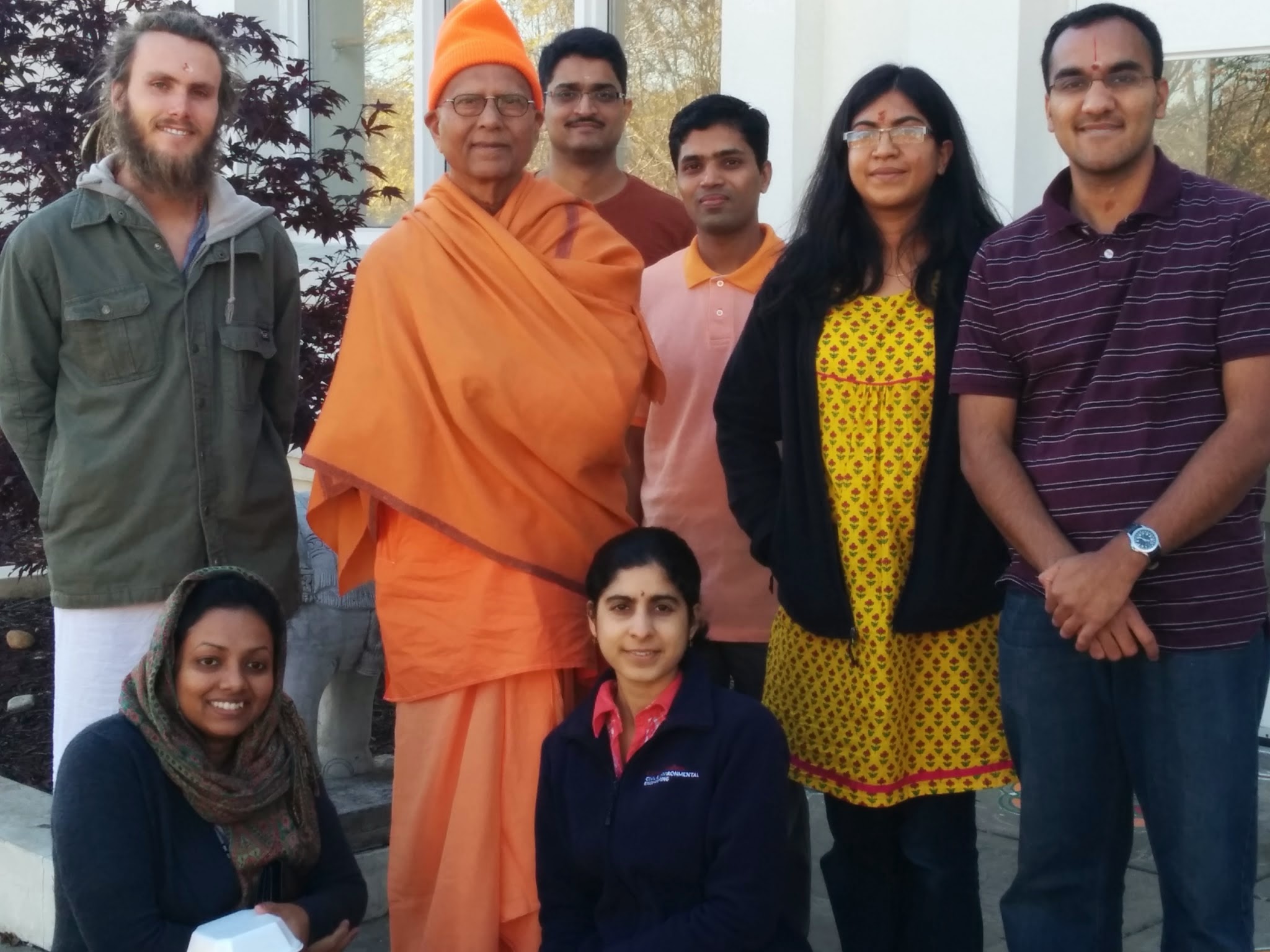 2014 Oct Swami Chetanananda's Visit