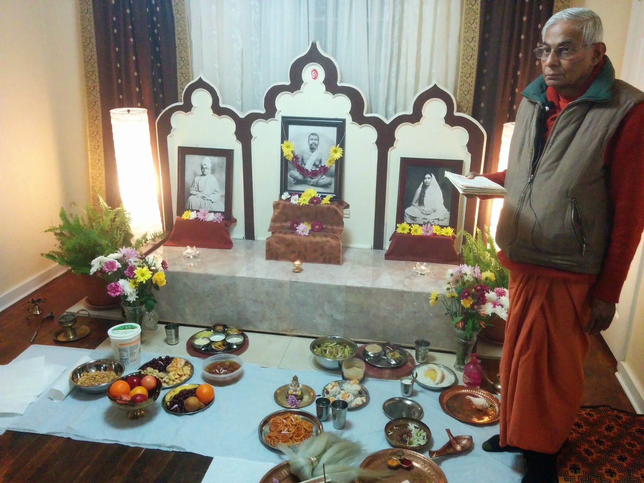 Swami Brahmarupananda visit Feb 26 - Mar 1, 2015 - 12 