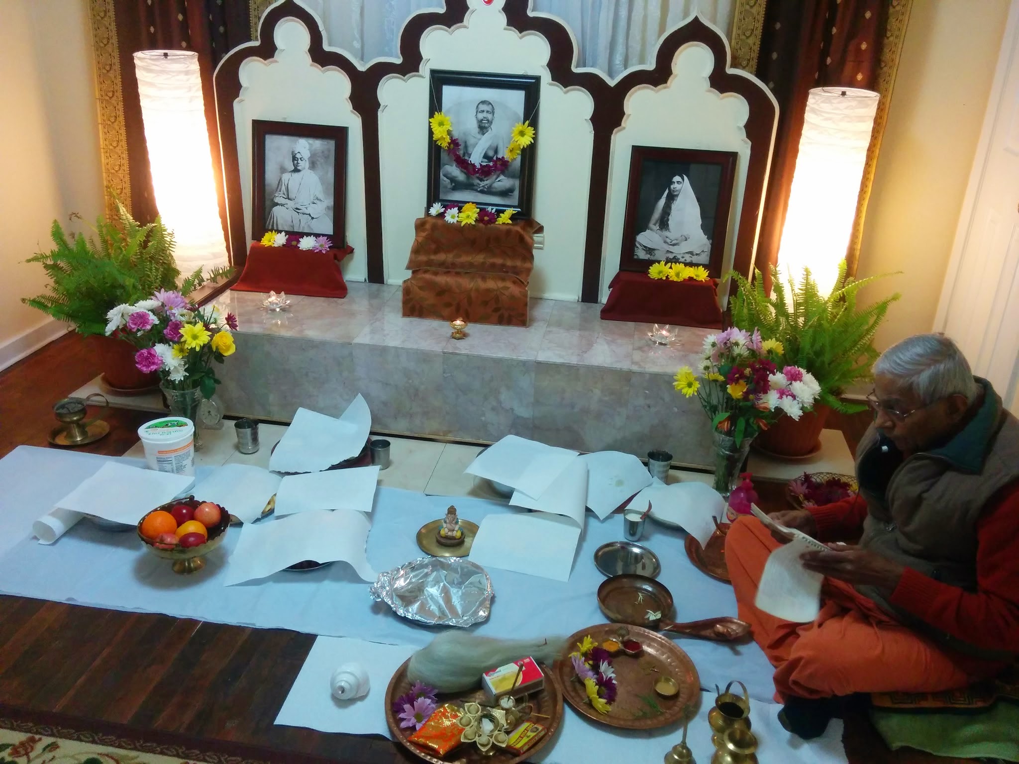 Swami Brahmarupananda visit Feb 26 - Mar 1, 2015 - 3 