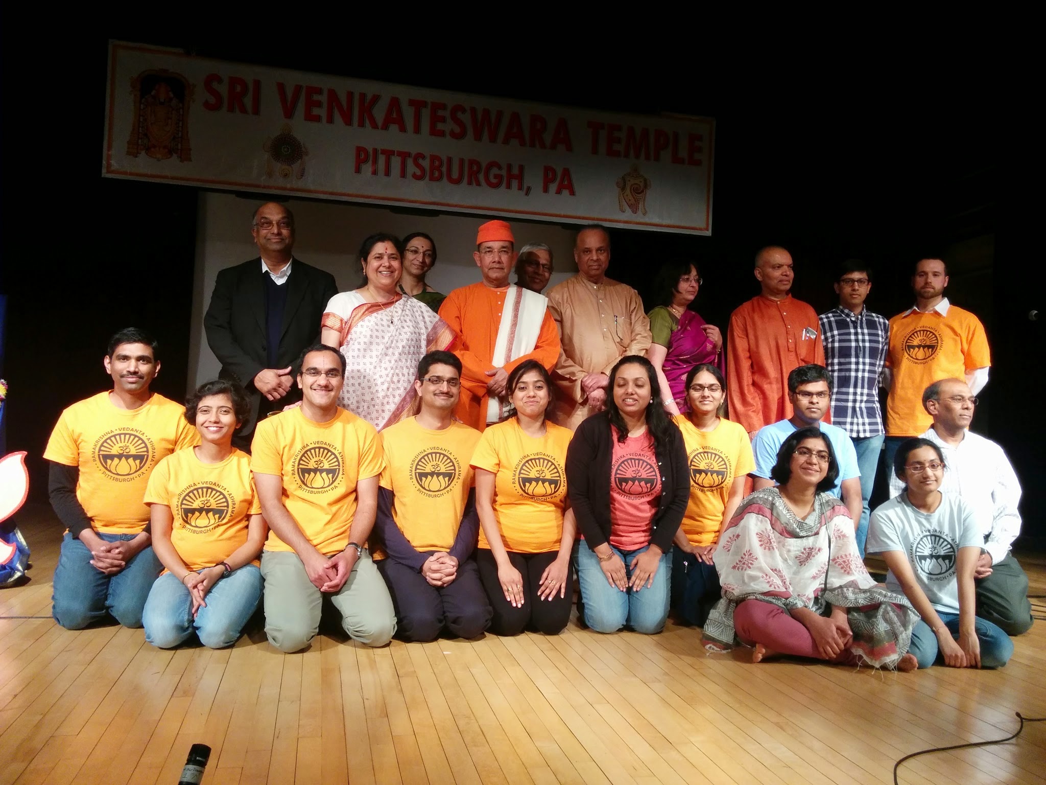 Swami Ishatmananda visit Mar2015 - 1 