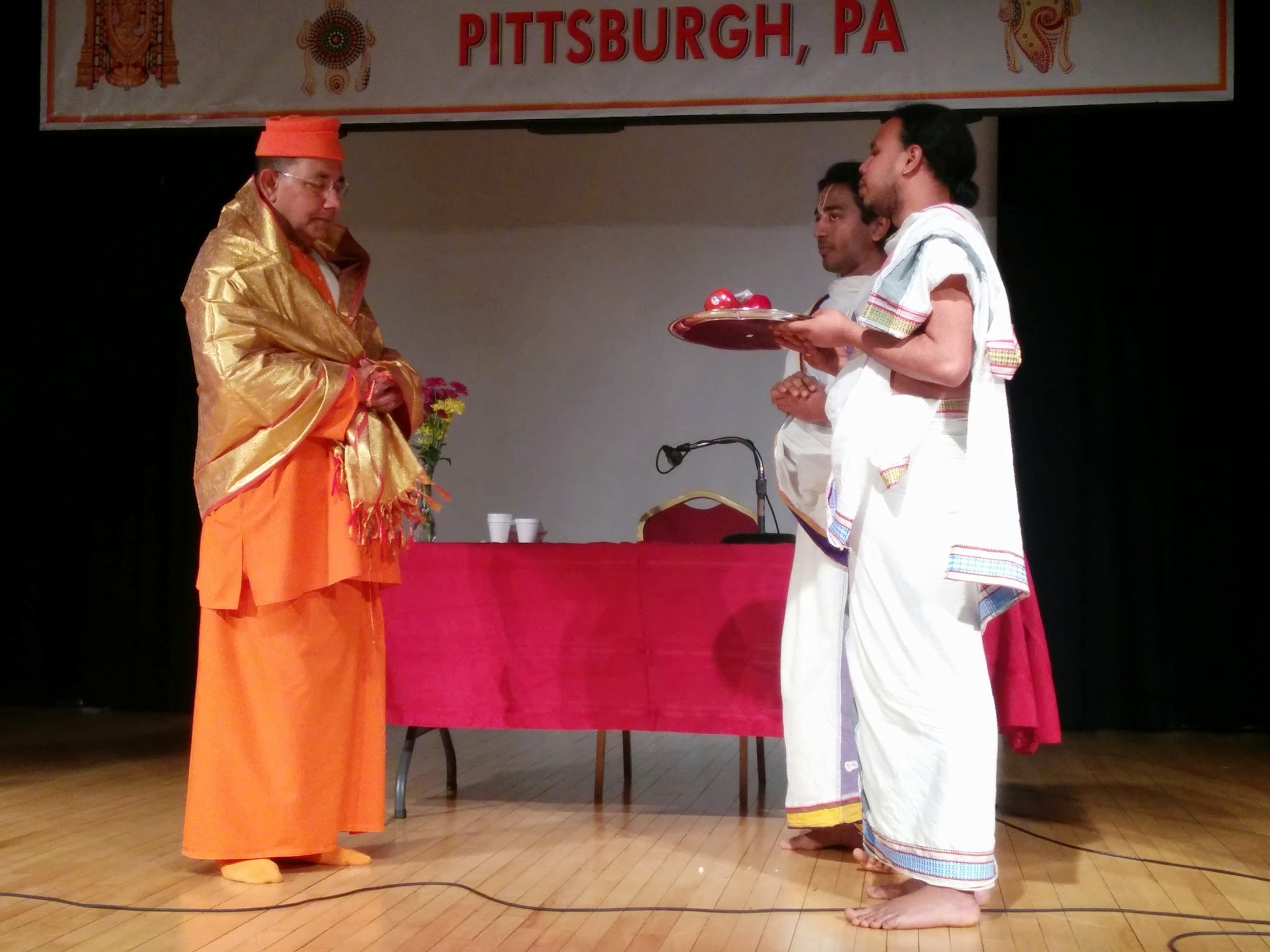 Swami Ishatmananda visit Mar2015 - 3 